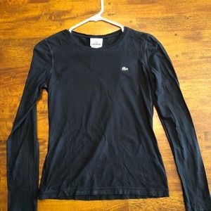 2 Lacoste long sleeve shirts size 38 (small)